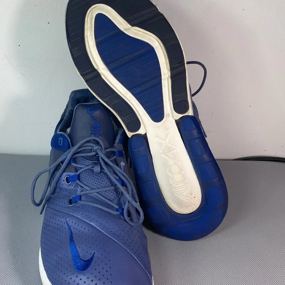 NIKE AIR MAX 270 PREMIUM DIFFUSED BLUE/GYM BLUE SIZE MEN'S 13